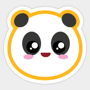 Big Panda Kawaii Sticker